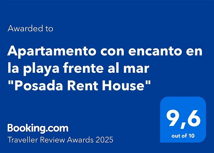 Con Encanto En La Playa Frente Al Mar 